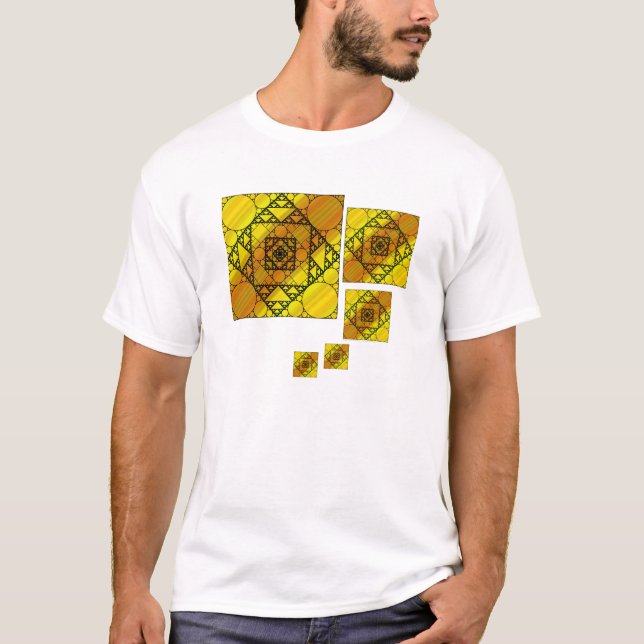 Fractal Geometry Manar Light Shirt Tee Shirt (Framsida)