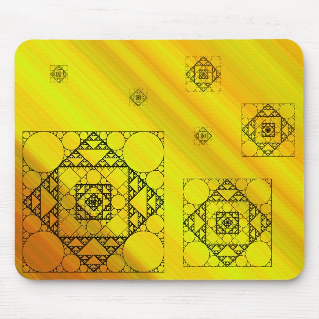 Fractal Geometry Mousepad Musmatta (Framsidan)