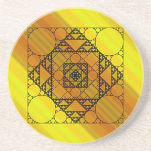 Fractal Geometry Underlägg Sandsten