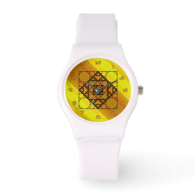 Fractal Geometry Watch Armbandsur (Framsida)