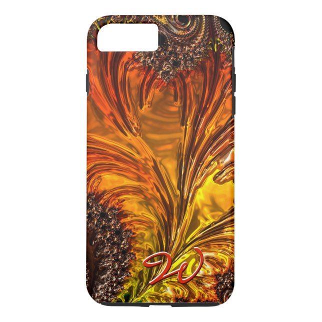 Fractal Glas 8 iPhone 7 Fodral Case-Mate iPhone Skal (Baksida)