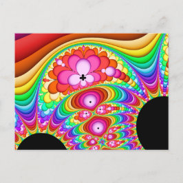 Fractal Groovy Resa Vykort