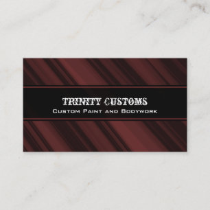 Fractal Grunge Affärskort, Crimson Visitkort