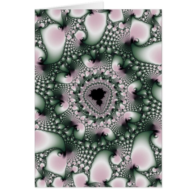 Fractal Hälsningskort (Framsidan)