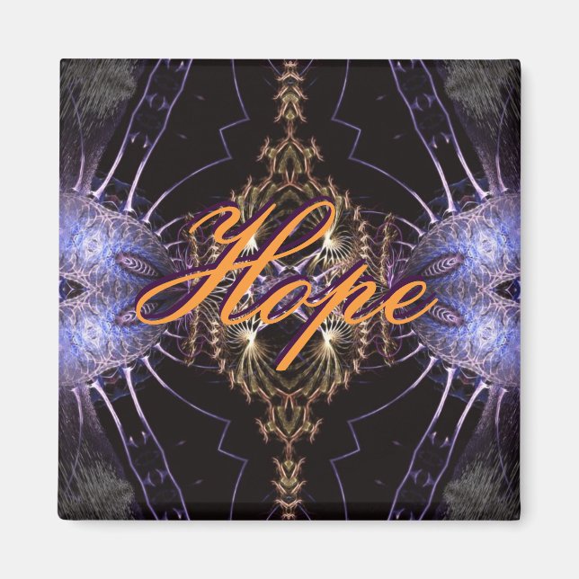 FRACTAL HOPE Magnet (Framsidan)