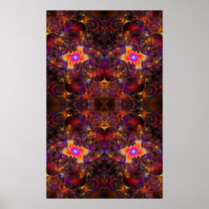 Fractal implosion poster