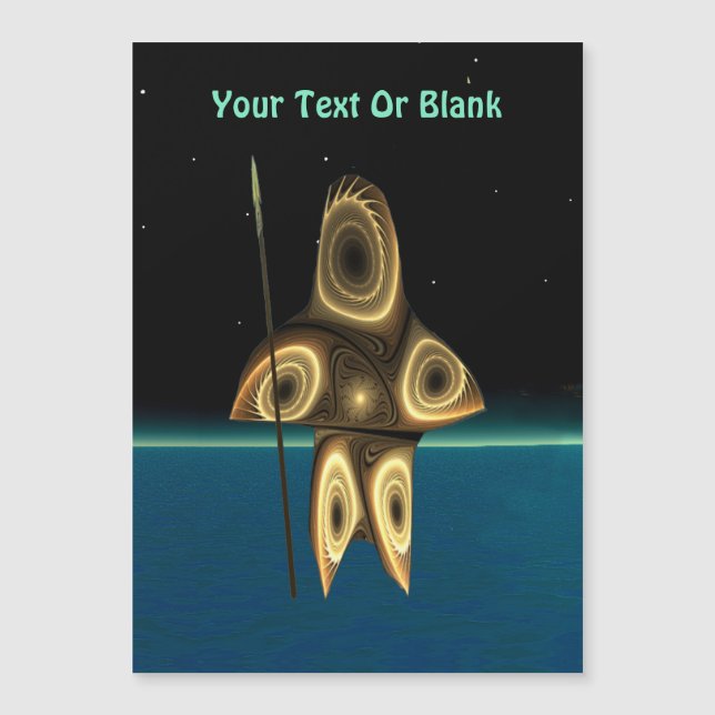 Fractal Inuit Hunter (Framsida)