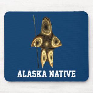 Fractal Inuit Hunter - Alaska Native Musmatta