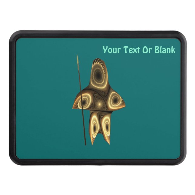 Fractal Inuit Hunter Dragkroksskydd (Framsidan)