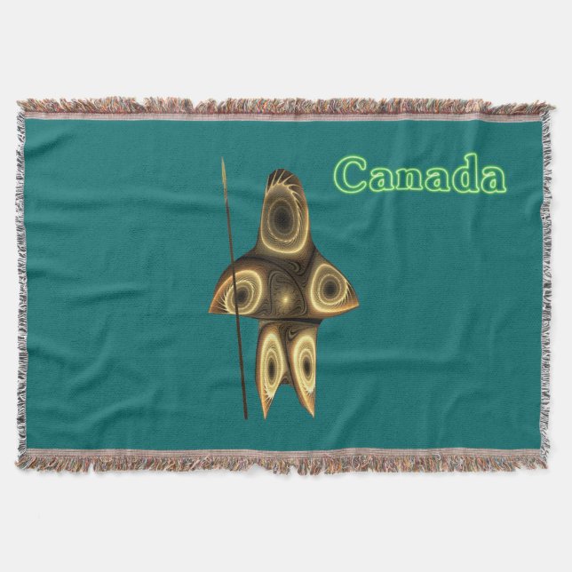 Fractal Inuit Hunter - Kanada Mysfilt (Framsidan)