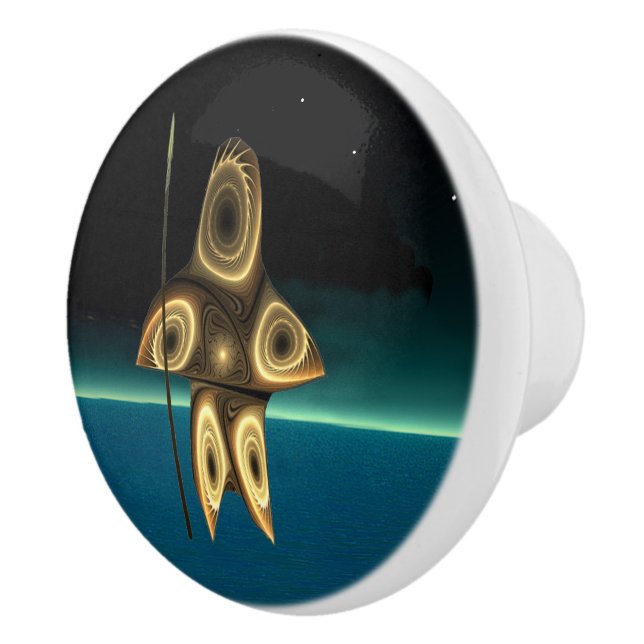 Fractal Inuit Hunter Knopp (Höger)