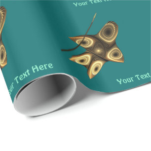 Fractal Inuit Hunter Presentpapper