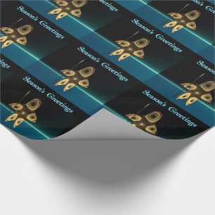 Fractal Inuit Hunter - Säsongens hälsningar Presentpapper