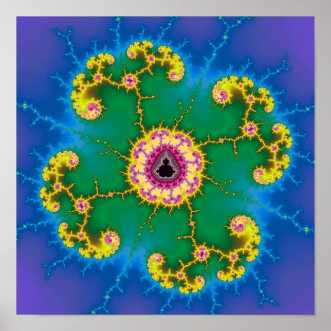 Fractal Island Poster (Framsidan)