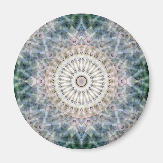 Fractal Kaleidoscope Magnet (Framsidan)