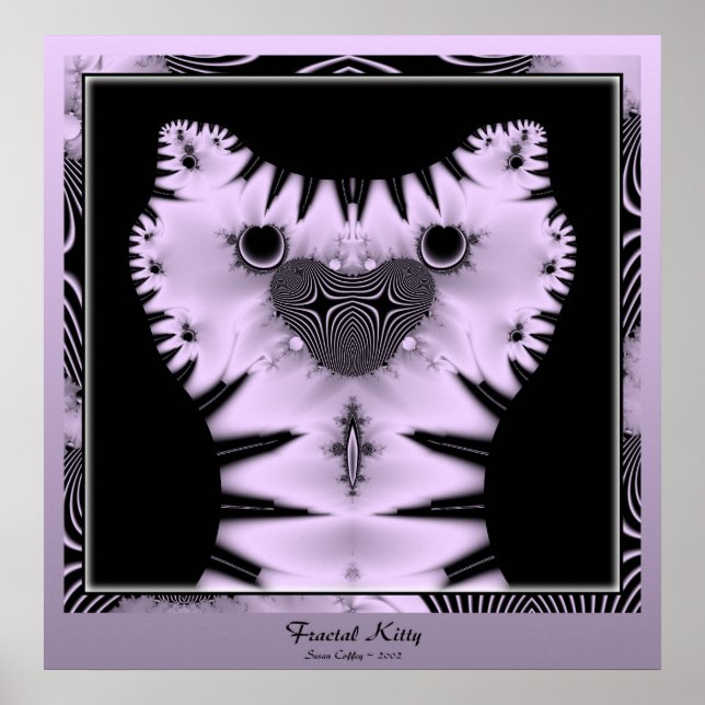 Fractal Kattunge Poster (Framsidan)