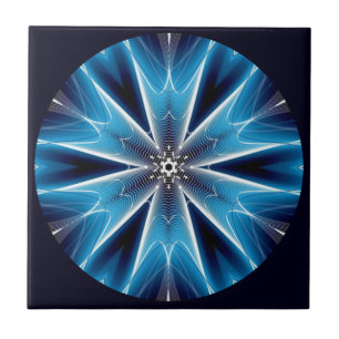 Fractal Kitchen ~ Mandelbrot ~ Fibonacci ~ Kakelplatta