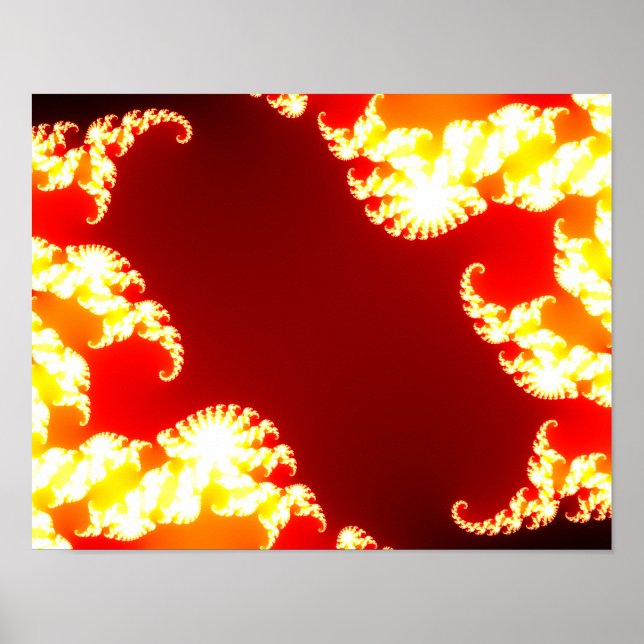 Fractal konst poster (Framsidan)