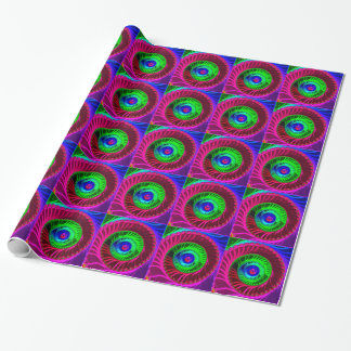 Fractal kromatisk 4 Svällning Papper Presentpapper