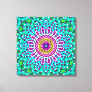 Fractal Mandala 3 Canvastryck
