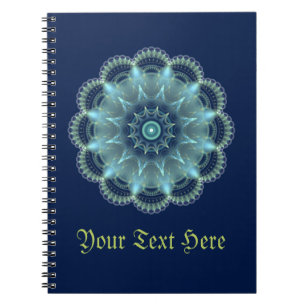 Fractal Mandala Anteckningsbok