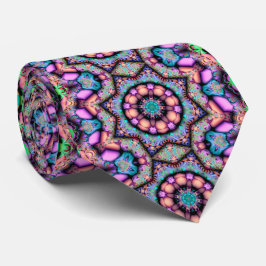 Fractal Mandala Blommigt Psychedelic Slips