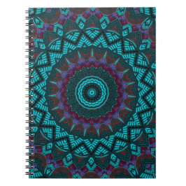 Fractal Mandala Geometric Circle Southwest Anteckningsbok