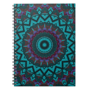 Fractal Mandala Geometric Circle Southwest Anteckningsbok