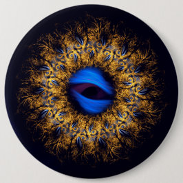 Fractal mandala kung öga knapp