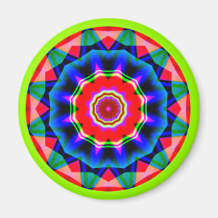 Fractal Mandala Magnet