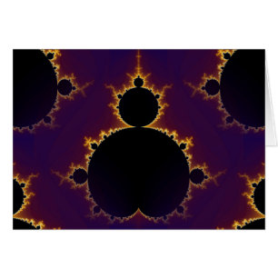 Fractal Mandelbrot Hälsningskort