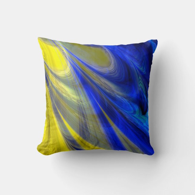 Fractal Marble 4-6 Pillow Kudde (Framsida)