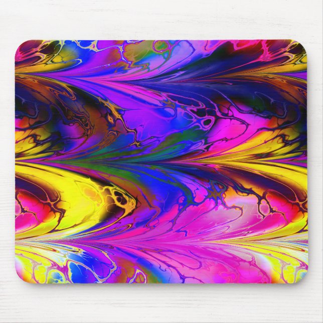 Fractal Marble 7A Mousepad Musmatta (Framsidan)