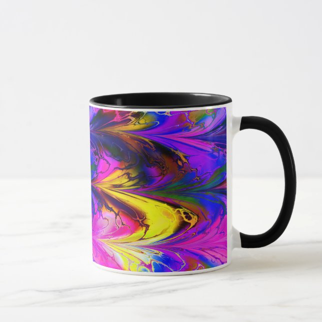 Fractal Marble 7A Mugg (Höger)