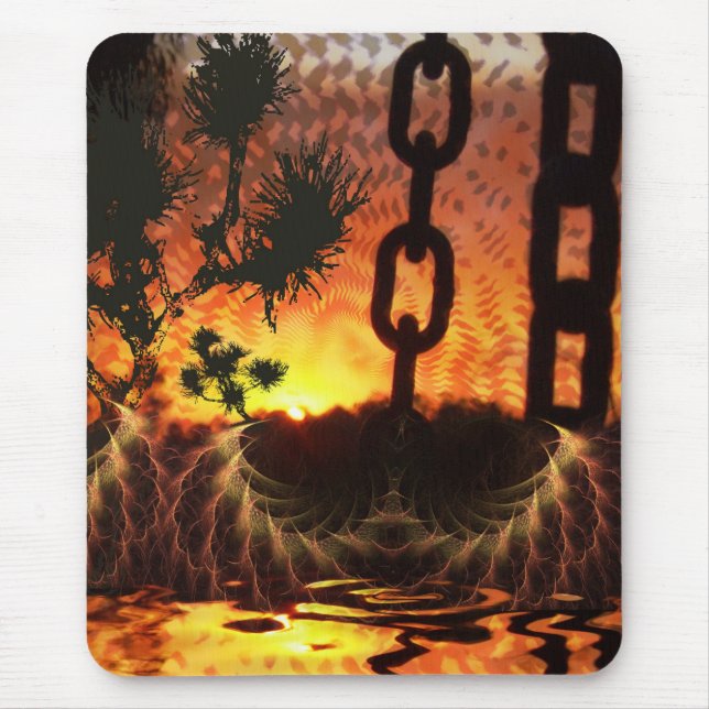 Fractal Mexican Fantasy Mousepad Musmatta (Framsidan)