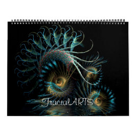 Fractal MiX ARTS 12 månaders väggkalender Kalender