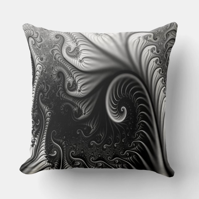 Fractal Mönster Dekorativ kudde (Framsida)