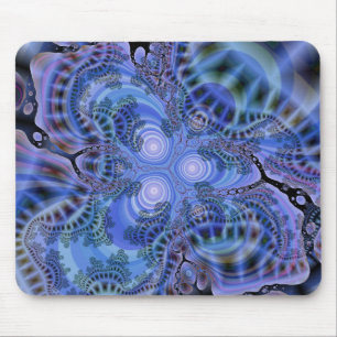 "Fractal Mousepad för deppigheten" Musmatta