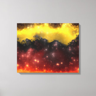 Fractal Nebula 2-1 Wrapped Canvas