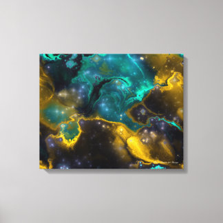 Fractal Nebulae 4 Wrapped Canvas