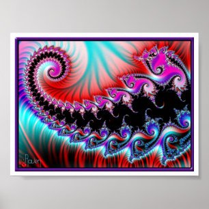 Fractal nr 4 poster