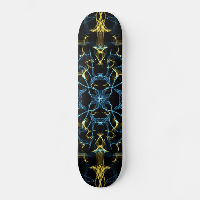 Fractal Old School Skateboard Bräda 21,6 Cm (Framsida)