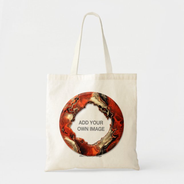 Fractal Ornament 1 Bag Tygkasse (Framsidan)