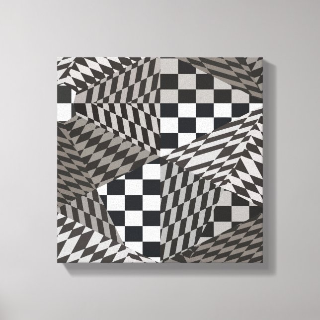 Fractal Paradise Canvastryck (Framsida)