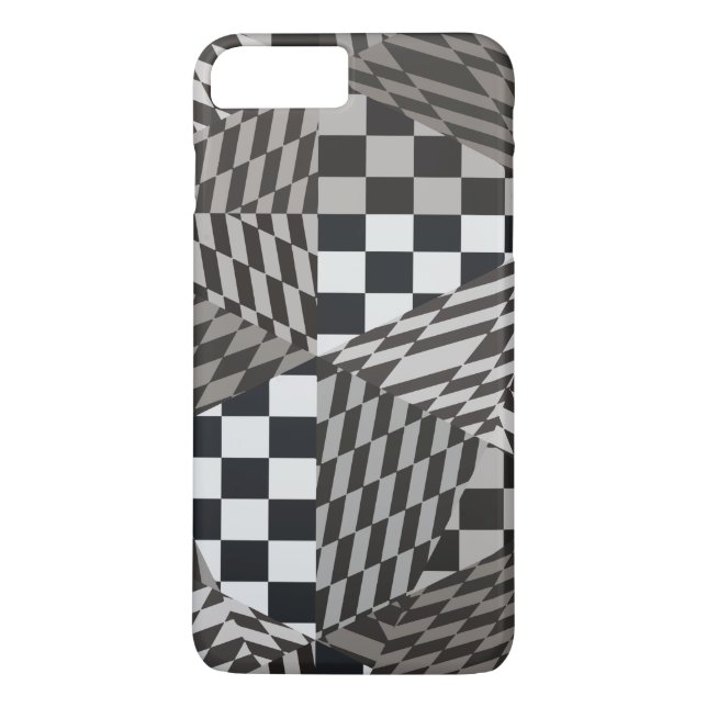 Fractal Paradise Case-Mate iPhone Skal (Baksida)