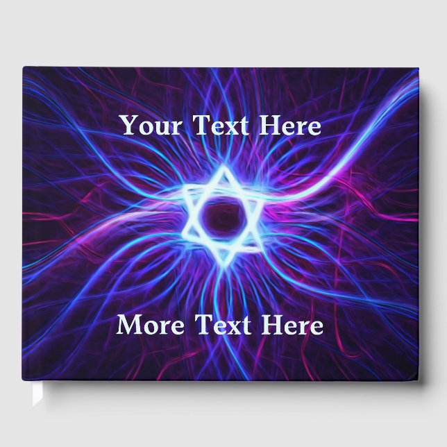 Fractal Plasma Magen Gästböcker (Framsida)