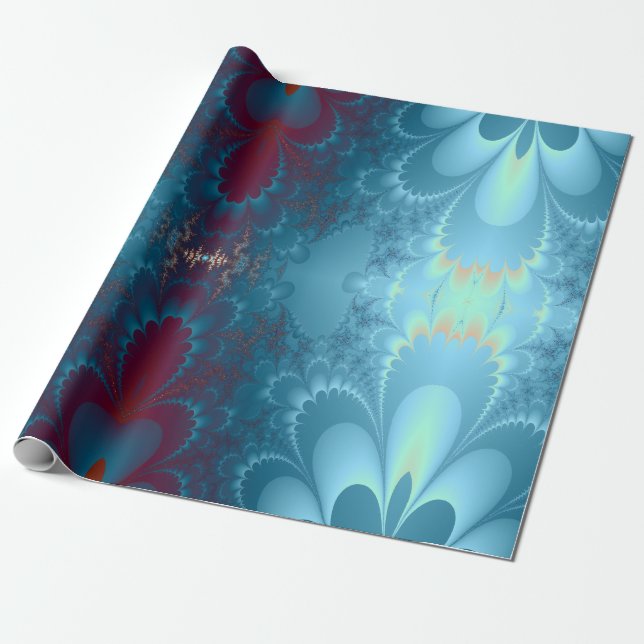 Fractal Presentpapper (Utrullad)