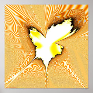 Fractal projektion 1,4 g poster
