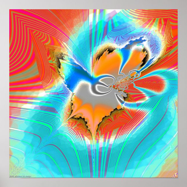 Fractal projektion 1.4c poster (Framsidan)