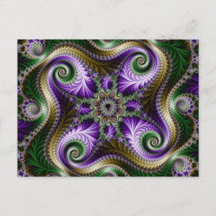 Fractal "Quadra" vykort